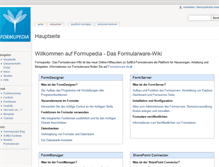 Tablet Screenshot of formupedia.softed.de